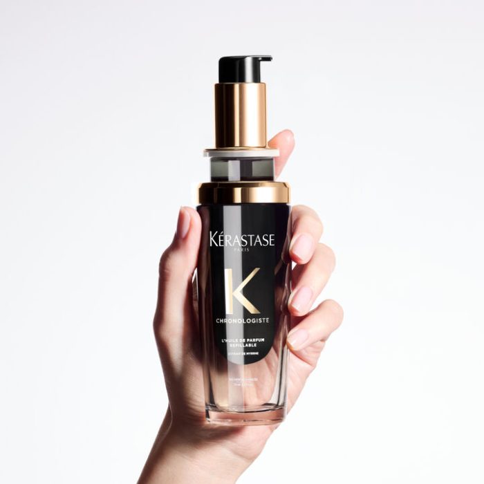 Kit Kérastase Óleo Chronologiste Huile de Parfum Revitalizing com Refil - Image 8