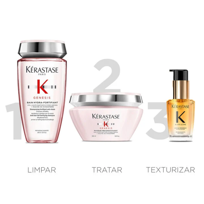 Kit Kérastase Lelê Burnier - Genesis + Elixir Ultime - Image 2