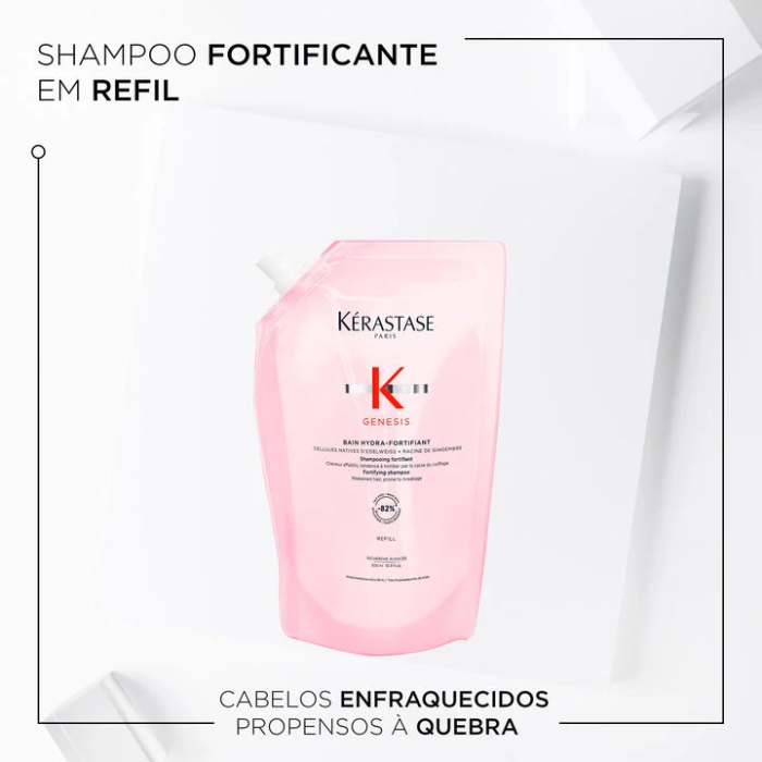 Refil Shampoo Kérastase Genesis Bain Hydra-Fortifiant - Image 2