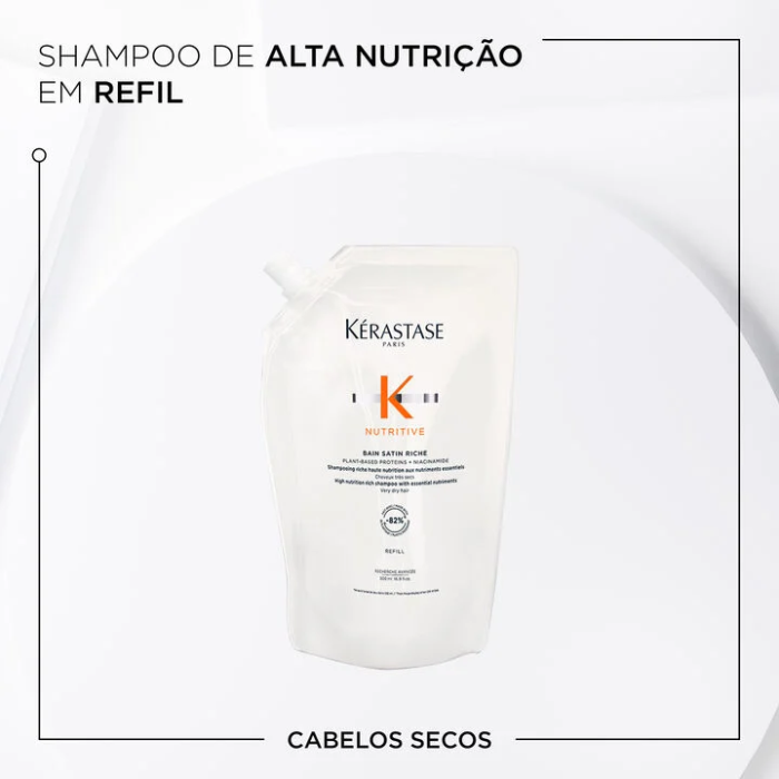 Refil Shampoo Kérastase Nutritive Bain Satin Riche - Image 2