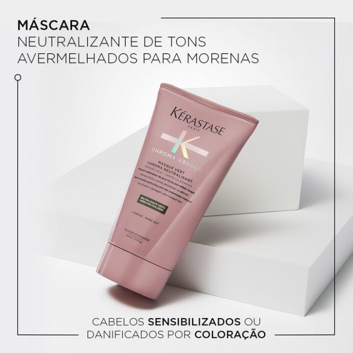 Máscara Kérastase Chroma Absolu Vert Chroma Neutralisant - Image 2