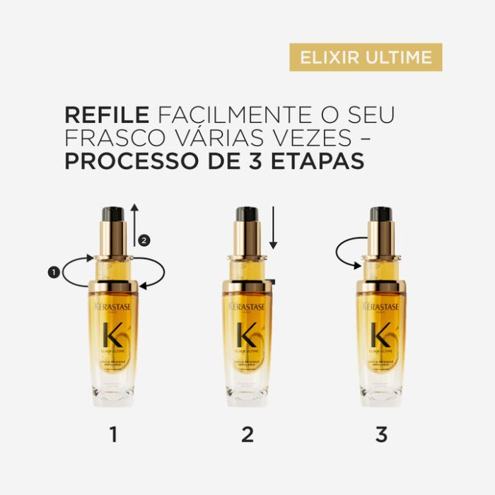Óleo Kérastase Elixir Ultime L'Huile Originale - Refil 75ml - Image 4