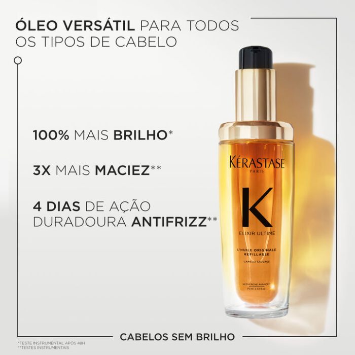 Óleo Kérastase Elixir Ultime L'Huile Originale - Refil 75ml - Image 3