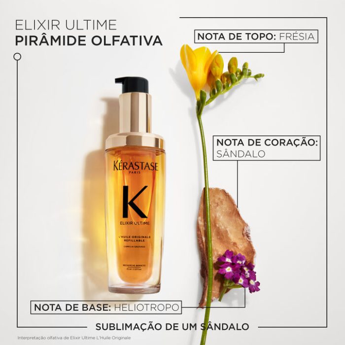 Óleo Kérastase Elixir Ultime L'Huile Originale - Refil 75ml - Image 9