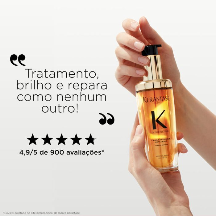 Óleo Kérastase Elixir Ultime L'Huile Originale - Refil 75ml - Image 12