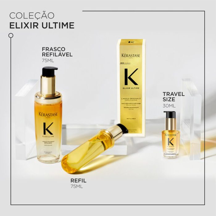 Óleo Kérastase Elixir Ultime L'Huile Originale - Refil 75ml - Image 8